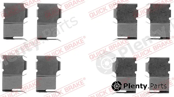 Kawe 109-1063 — Accessory Kit, disc brake pad