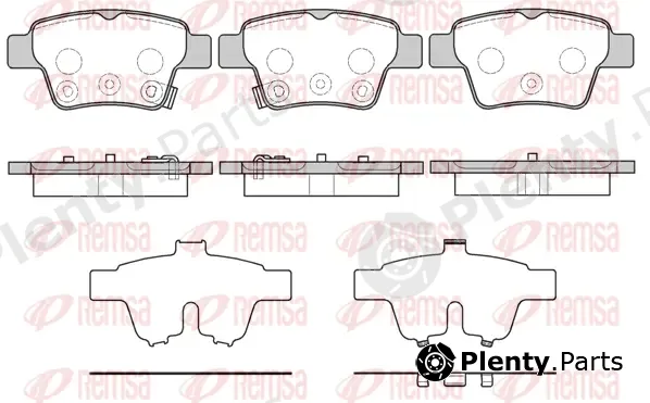 Kawe 113802 — Brake Pad Set, disc brake