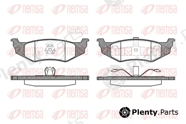 Kawe 048240 — Brake Pad Set, disc brake