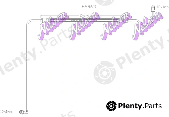 Kawe H6963 — Brake Hose
