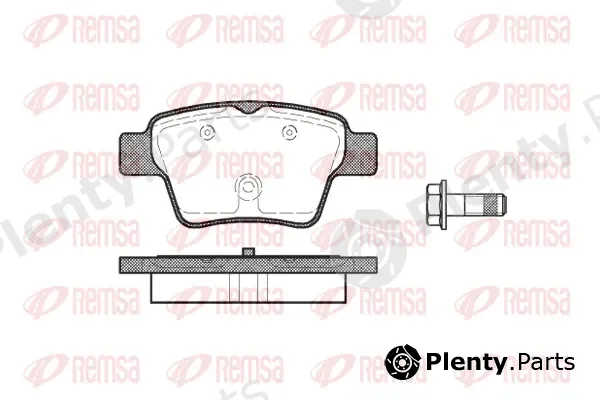 Kawe 113800 — Brake Pad Set, disc brake