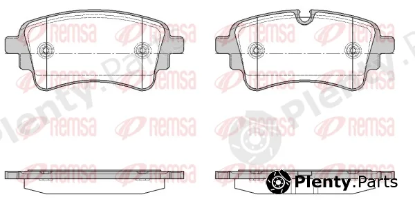 Kawe 166910 — Brake Pad Set, disc brake