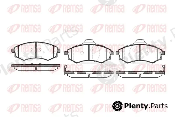 Kawe 031805 — Brake Pad Set, disc brake