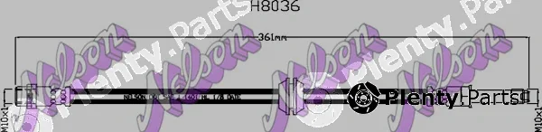 Kawe H8036 — Brake Hose