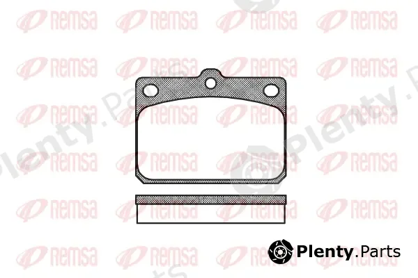 Kawe 007900 — Brake Pad Set, disc brake
