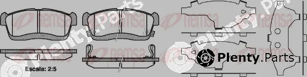 Kawe 072442 — Brake Pad Set, disc brake