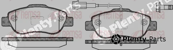 Kawe 110011 — Brake Pad Set, disc brake