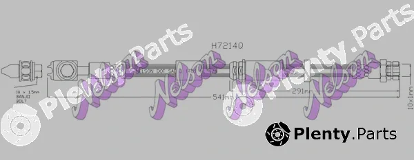Kawe H7214Q — Brake Hose
