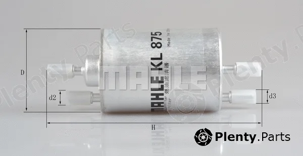 Mahle KL875 — Fuel Filter