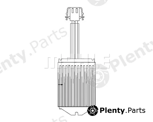 Mahle ABR38000P — Regulator, interior blower BEHR *** PREMIUM LINE ***