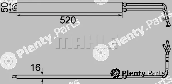 Mahle CLC103000P — Oil Cooler, steering BEHR *** PREMIUM LINE ***