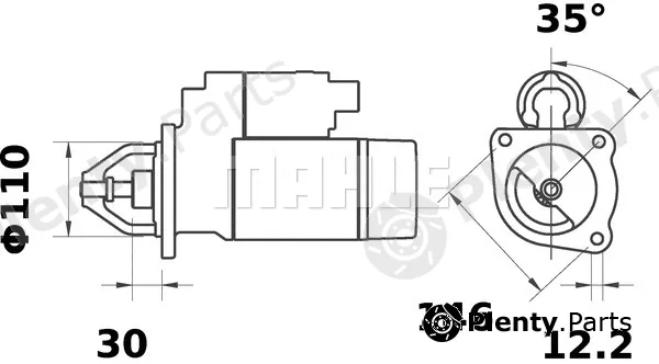 Mahle MS13 — Starter