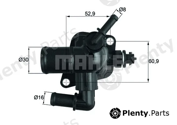 Mahle TI25188D — Thermostat, coolant BEHR