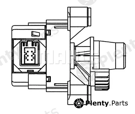 Mahle AA55000P — Actuator, blending flap BEHR *** PREMIUM LINE ***