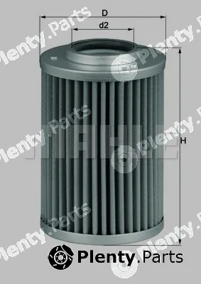 Mahle HX40 — Hydraulic Filter, automatic transmission