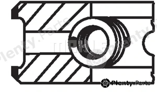 Mahle 00101G0 — Piston Ring Kit