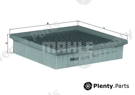 Mahle LX2108 — Air Filter