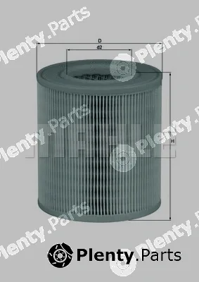 Mahle LX1253 — Air Filter