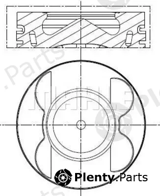 Mahle 001PI00190000 — Piston