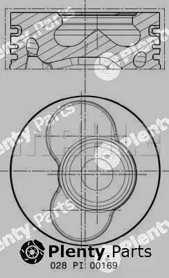 Mahle 028PI00169000 — Piston