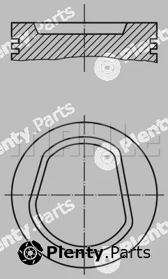 Mahle 0304200 — Piston