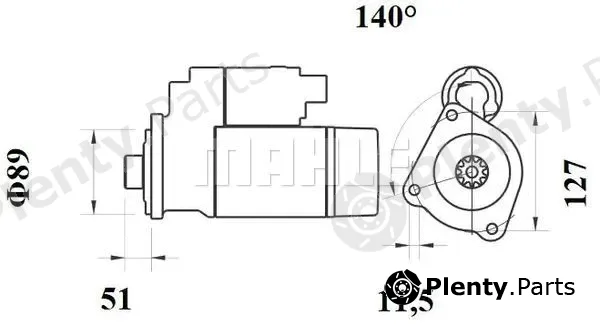 Mahle MS769 — Starter