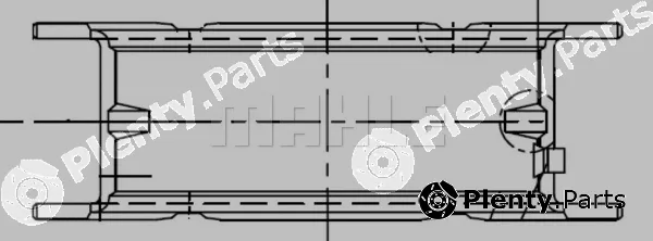 Mahle 001FL10328000 — Crankshaft Bearing