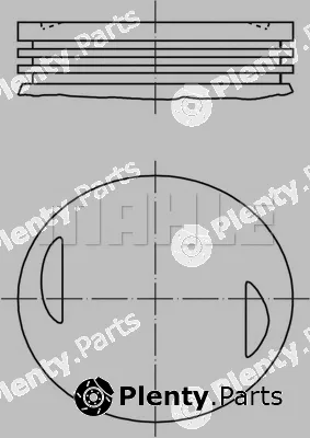 Mahle 643PI00112P00 — Piston