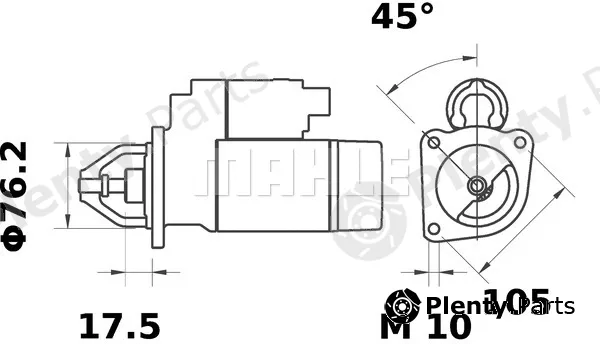 Mahle MS56 — Starter