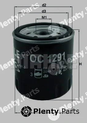Mahle OC1291 — Oil Filter