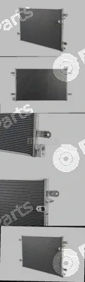 Mahle AC803000P — Condenser, air conditioning BEHR *** PREMIUM LINE ***