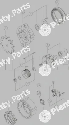 Mahle MG223 — Alternator