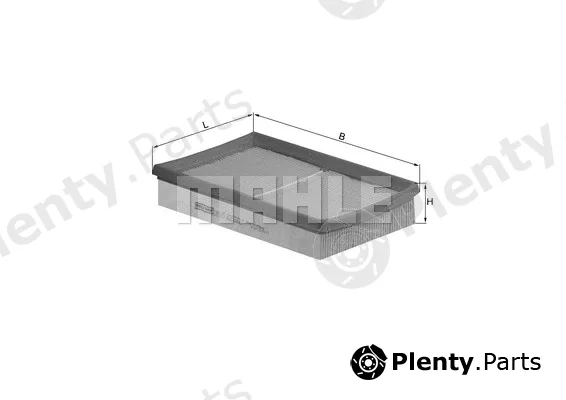 Mahle LX1575 — Air Filter