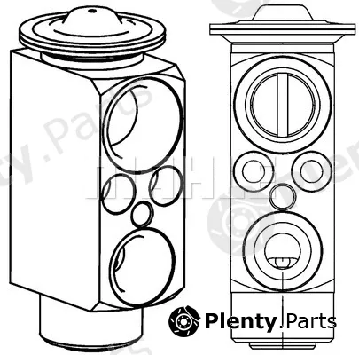 Mahle AVE81000P — Expansion Valve, air conditioning BEHR *** PREMIUM LINE ***