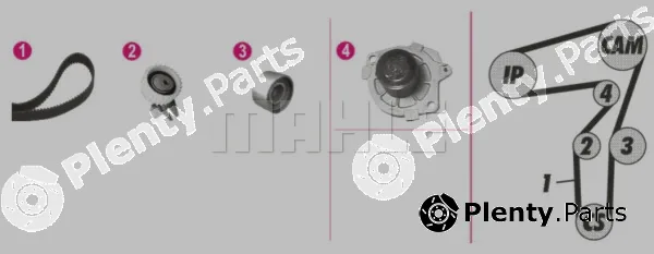 Mahle CPK22000P — Water Pump & Timing Belt Kit BEHR *** PREMIUM LINE ***