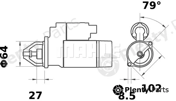 Mahle MS35 — Starter