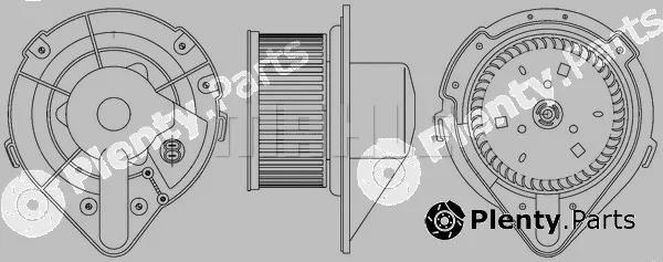 Mahle AB172000S — Interior Blower BEHR