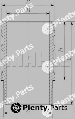 Mahle 061LW00101000 — Cylinder Sleeve