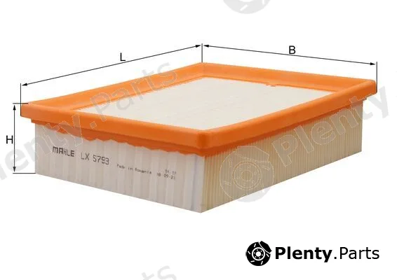 Mahle LX5793 — Air Filter