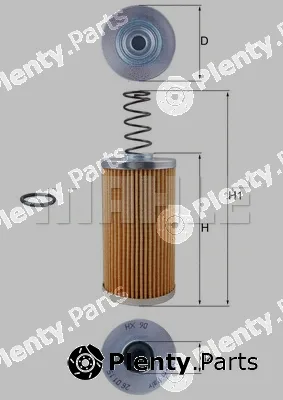 Mahle HX90D — Filter, operating hydraulics