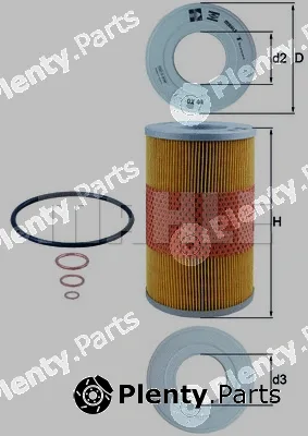Mahle OX44D — Oil Filter