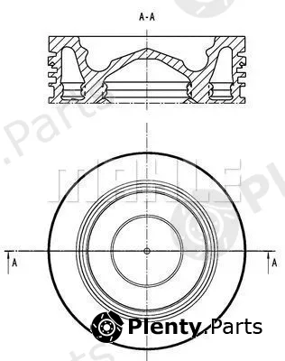 Mahle 061PI00139000 — Piston