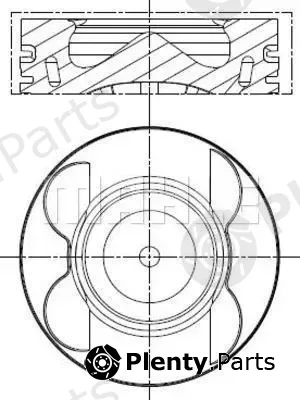Mahle 001PI00181000 — Piston