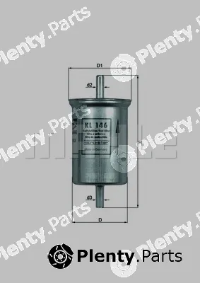 Mahle KL146 — Fuel Filter