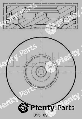 Mahle 0158900 — Piston