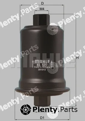 Mahle KL522 — Fuel Filter