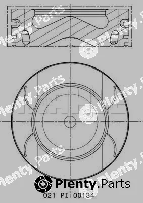Mahle 021PI00134000 — Piston