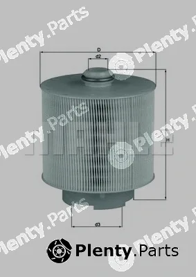 Mahle LX1006/1D — Air Filter