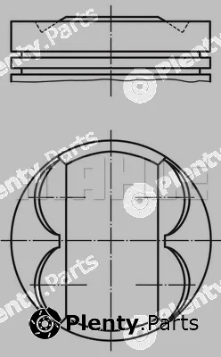 Mahle 011PI00113000 — Piston