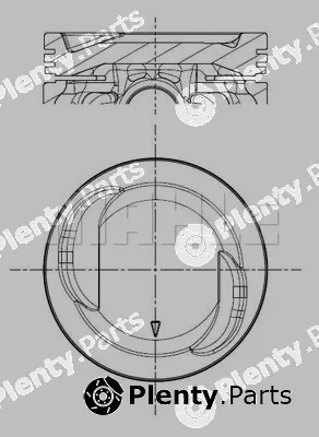 Mahle 643PI40049000 — Piston